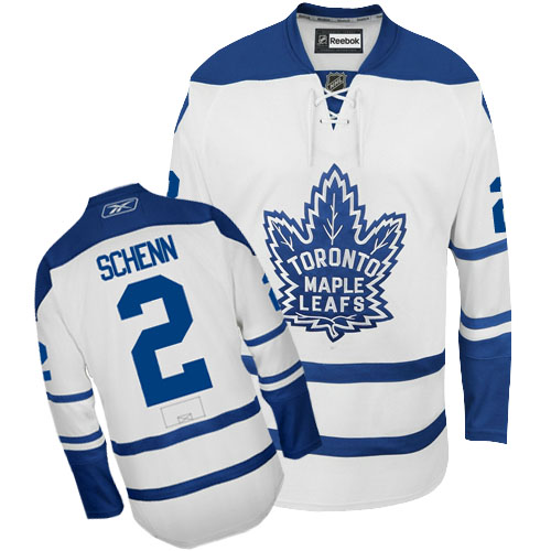 Best sale Toronto Maple Leafs 2 Luke Schenn White Third NHL Hockey Jersey